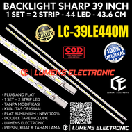 BACKLIGHT TV LED SHARP 39 INC LC 39LE440 LC-39LE440 LC39LE440 39LE440M LC-39LE440M LC39LE440M 39LE L