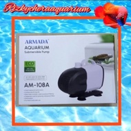 Armada AM-108A 98W Fmax 6000L/H Hmax 5m Fish Pond Submersible Pump