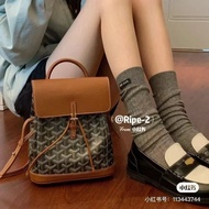 [Old Fairy] High Version Cost-Effective New Upgrade Goyard Goyard mini backpack emo Retro Old Flower
