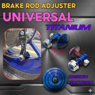 Chain Adjuster Payung Brake Rod adjuster Alloy CNC  NVX155 / LC135 / SRL 115 / SRL 110 / EX5 / Futur