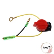 JONY 3Pcs Engine On  Stop Switch, 36100-ZE1-015 36100-883-005 GX160 Low Oil Alert Sensor, Sturdy 361