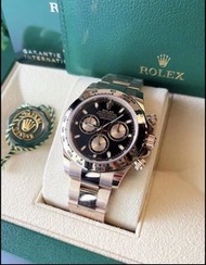 Rolex Daytona 玫瑰金黑面計時錶