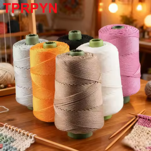 1pc 230g Crocheting light weight Rope cool Hollow yarn to crochet Summer Sun Hat Hand Knitting thick
