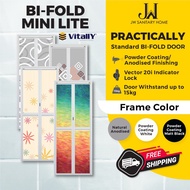 JW BI FOLD DOOR BATHROOM HOME TOILET DOOR TANDAS PINTU LIPAT PINTU BILIK MANDI RUMAH VITALLY MINI LI