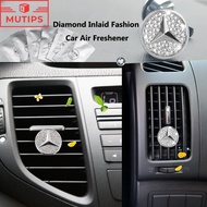Mercedes Benz Car Vent Perfume Clip Car Fashion Diamond Aromatherapy Auto Air Freshener For EQE EQC 