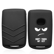 Dont Touch My Key Case Shell For Mazda Cx5 Cx9 Cx30 3 6 2023 X5 Cx8 MX5 Ss30 Accessories Remote Car Key Cover Holder