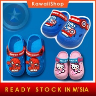 (Stock Clearance- a bit yellowish) Kids Clog Shoes Boy Shoes Selipar Budak Crocs
