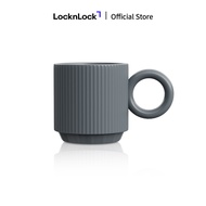 Ly Sứ LocknLock TLL564 390ml 3 màu (Hồng Xám Ngà)