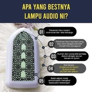 SPEAKER AL-QURAN LAMPU AUDIO