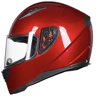 ILM DOT Approved Full Face Motorcycle Street Bike Helmet With Removable Winter Neck Scarf + 1 Visor