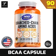 NOW Foods Sports Nutrition Branched Chain Amino Acids (ฺBCAA) With Leucine Isoleucine and Valine 120