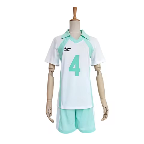 Anime Haikyuu!! Aoba Johsai #1 Oikawa Tooru Cosplay Costume #4 Iwaizumi Hajime Volleyball Jersey Spo