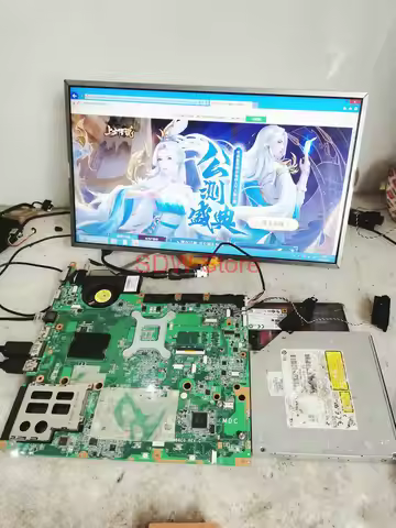 DAUP6DMB6C0 For HP PAVILION DV6 DV6-2000 Laptop Motherboard 580978-001 580978-501 Mainboard Free CPU