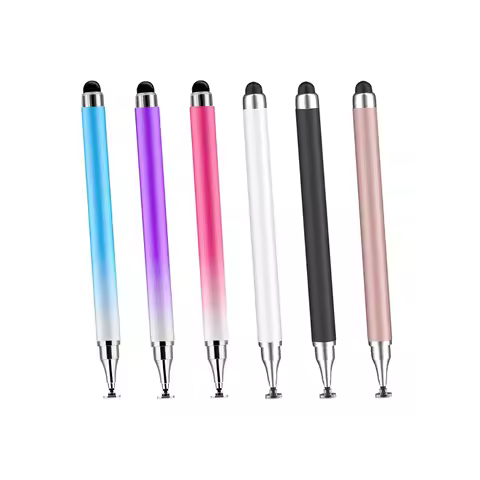 Stylus Pen for Touch Screens 2-in-1 Tablet Pen Stylus Pencil for IPad/iPhone/Tablets/Android/Samsung