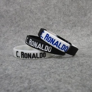 Gelang Bahan Silikon Desain Tanda Tangan Juventus No. 7 C Ronaldo