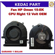 HP Fan Omenhp 15-EK 15-EN 15-EK0005LA L98737-001 12 OEM CPUVOLT