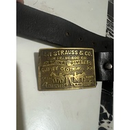 TALI PINGGANG LELAKI 100% ORIGINAL KULIT BUCKLE TEMBAGA VINTAGE