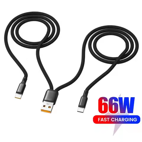 USB 2.0 Type-A Male 2 In 1 Double Type C Cable DC 5V 2.5A For Type-c Multi-function 2 In 1 Charging 