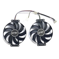 FDC10H12S9-C 87MM 6PIN DC 12V 0.35A RTX2060 2070 GPU FAN for Asus GeForce RTX 2070 2060 GTX 1660 Dua