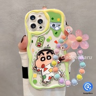 Case hp Pajama Xiaoxin Bracket Cartoon New Cute Anti Drop Silicone Tape Bracket Link cover casing fo