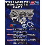 S1R RACING ENGINE COMBO SET HEAD BLOCK CRANKCASE EX5 CLASS 1 HONDA