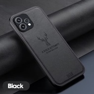 CD-Case Compatible RENO 15 Softcase Deer Cloth Jeans Slim Armor Camera Protect