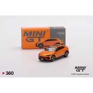 Hobby Store Mini GT 360 Lamborghini Urus Arancio Borealis - Orange (FullBox) Model Car