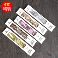 6pcs Curve Candle Birthday Cake Candle