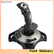 Broadfashion Pc/desktop Pxn-2113 Flight Simulator Gamepad Controller Joystick 12 Programmable Buttons With Suction Cups