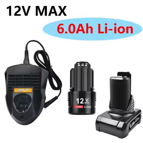 12V Bosch 6Ah Li-ion BAT420 BAT411 Replacement Battery for Bosch BAT411 BAT412 BAT413 BAT414 10.8V B
