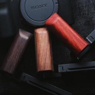 【LT】Sony 索尼A7C專用相機木質手柄鋁合金底座快裝板 L型底座 a7c木手柄手製 相機手柄推薦