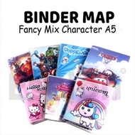A5 Character Binder Map || Fancy Binder A5