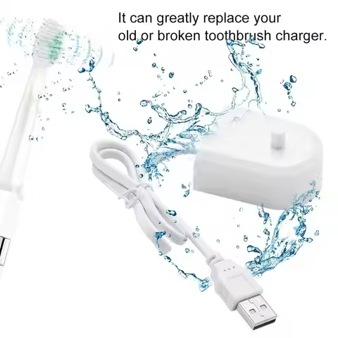 Universal Toothbrush Charger Lightweight Waterproof Charging Base for Philips Sonicare/HX6100/HX3000