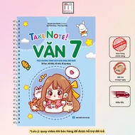 Sách - Take Note! Văn 7 (Có lò xo) 82K - Theo chương trình SGK mới nhất (Nguyễn Quốc Khánh)