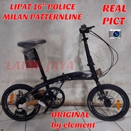 Police MILAN 16inch, PACIFIC FLUX 5.0 Folding Bike 16inch PACIFIC ANALOG 3.0 CROME CHIROMOLLY, PACIFIC VITO LITE 12-SPEED Folding Bike