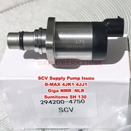 SCV Supply Pump Isuzu D-MAX MUX Giga NMR NLR Sumitomo SH130 294200-4750 294200-9750 294200-4720