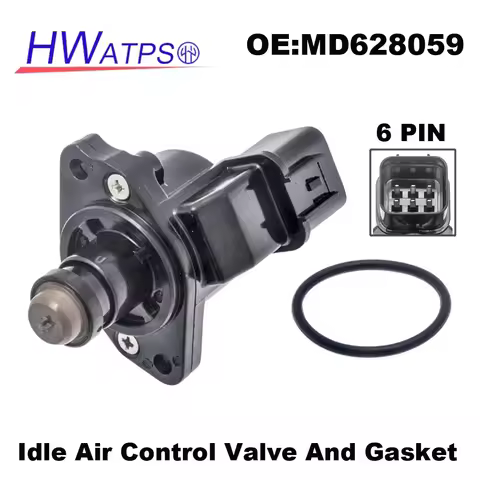IAC Idle Air Control Valve MD628059 Fits Mitsubishi Montero Sport Diamante 3.0L 3.5L 1994-2004 MD614
