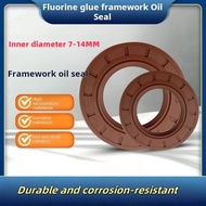 Fluoride Frame Oil Seal Inner Diameter 7-14 TC Frame Oil Seal Water Seal TG4 Male Thread High Temper
