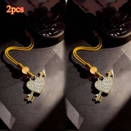2PCS Hand-Woven Exquisite Mobile Phone Chain Classic Lucky Love Bracelet