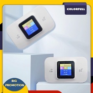 [Colorfull.sg] 4G WiFi Router 150Mbps 4G SIM Card Router Built-in 3000mAh Battery Wide Coverage