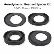 Aerodynamic Bicycle Headset Spacer Kit 1-1/8" 28.6mm Carbon Nylon Fork Spacer Set 3mm 5mm 6mm 10mm M