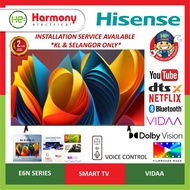 HISENSE 55" 4K UHD Smart TV 55E6N E6N Series Dual Band WiFi Voice Control Smart TV/ Dolby Vision  SM