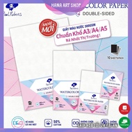 Paul Rubens Watercolor Paper 300Gsm - 50% cotton - A6/A5/A4/A3 Standard size - Bag of 10 sheets