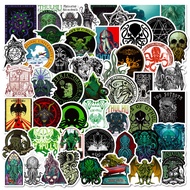 50pcs Cthulhu Scary Mythos Waterproof PVC Stickers