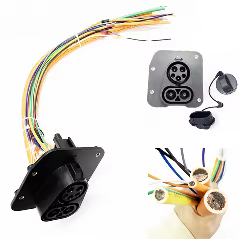 DUOSIDA CCS1 Socket 200A DC EV Charger 1000V Connector CCS Combo 1 Ev Fast Charging EVSE Charger Plu