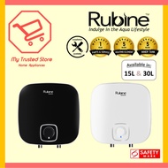 Rubine RA 15 | RA 30 Atlantic Paris Black | White Storage Water Heater
