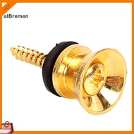 (New)  Anti-skid Strap Lock Locking Button End Pin for Electric Acoustic Bass Guitar