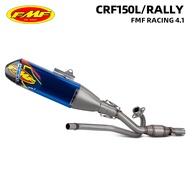 FMF 4.1 Racing Motocross Full exhaust Exhaust Kit For Honda CRF150L CRF150 CRF150RALLY