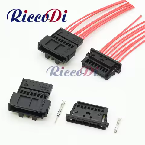 1 Set 8 Pin Male Female Connector Display Screen Indoor Top Lamp Plug 0-1719221-1 3D0972708A 3D0 972