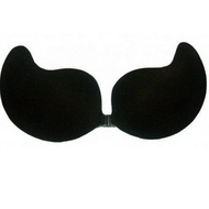 2 Pairs vBra Stick On Push Up Strapless Bra (Black + Beige)